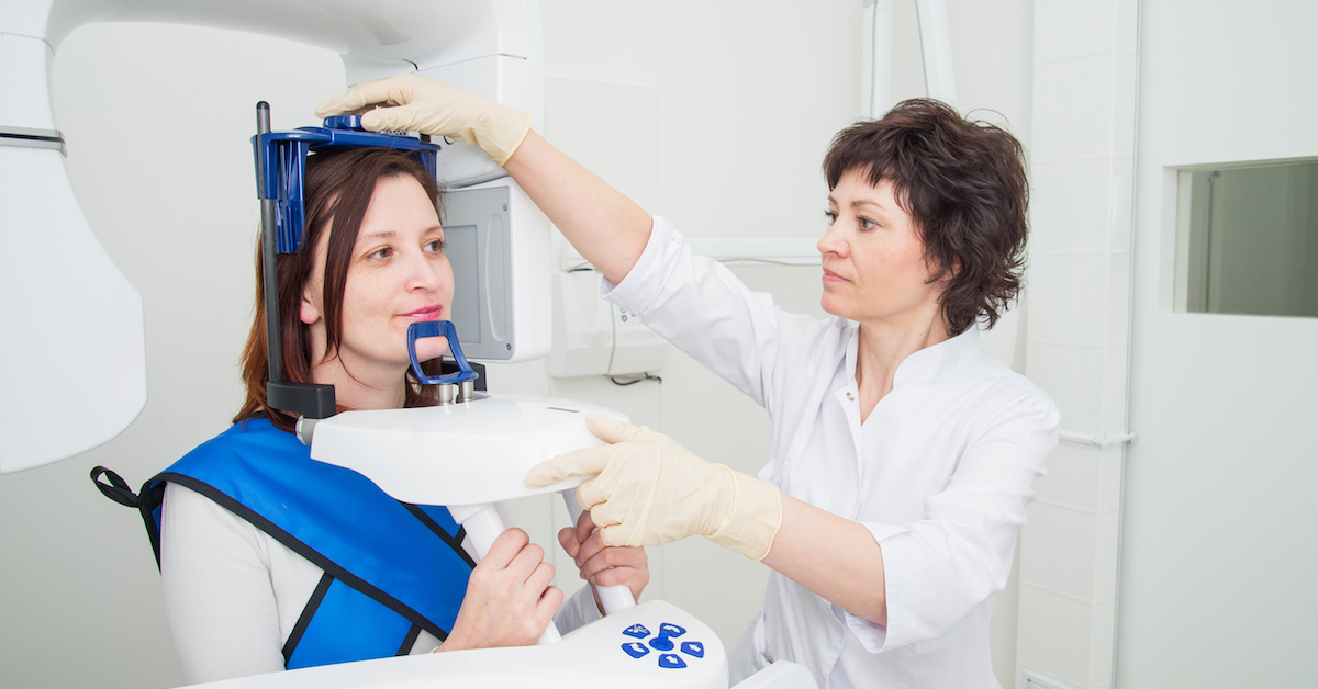 What is a panoramic dental x ray implants oral surgery
